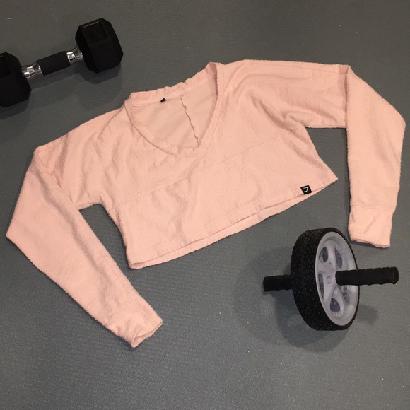 Gymshark Towel Sweater Blush - Picture 7 of 13